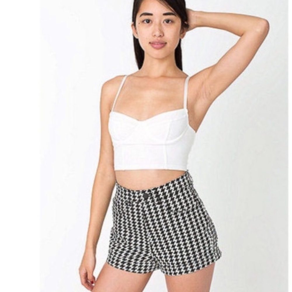 NWOT American apparel high rise shorts size 26